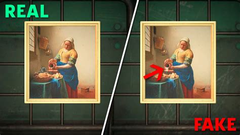 how to know if redds paintings are fake